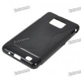 Silicone Para Samsung I9100 Galaxy S2 Preto